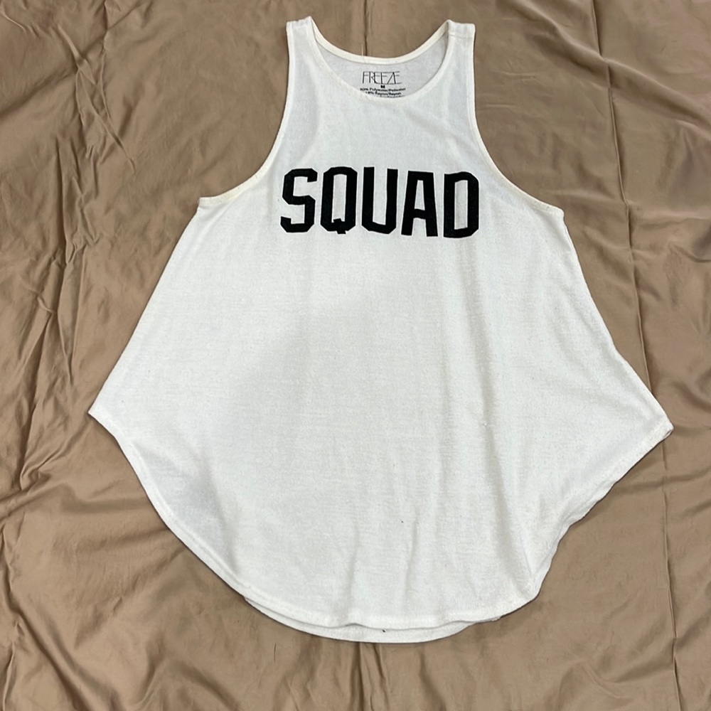 Freeze “SQUAD” razor back women’s tank top